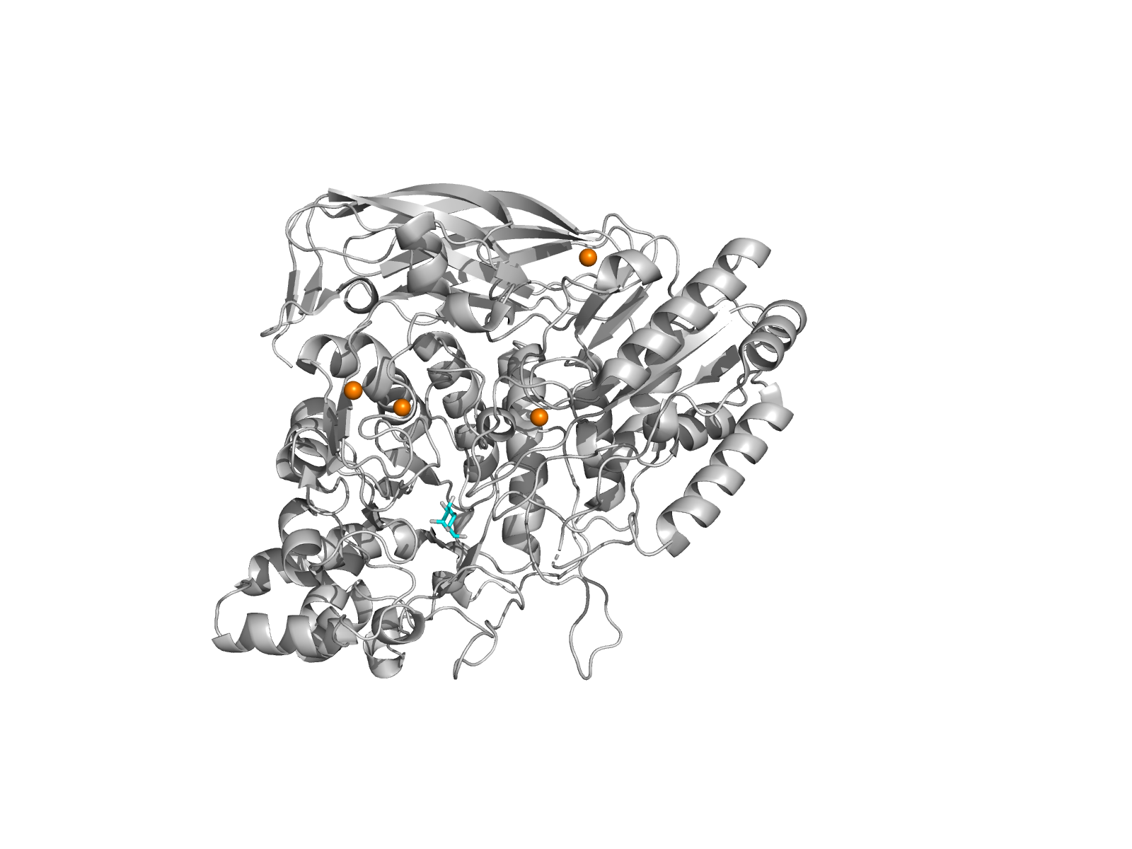 Малые молекулы в структуре 2X42