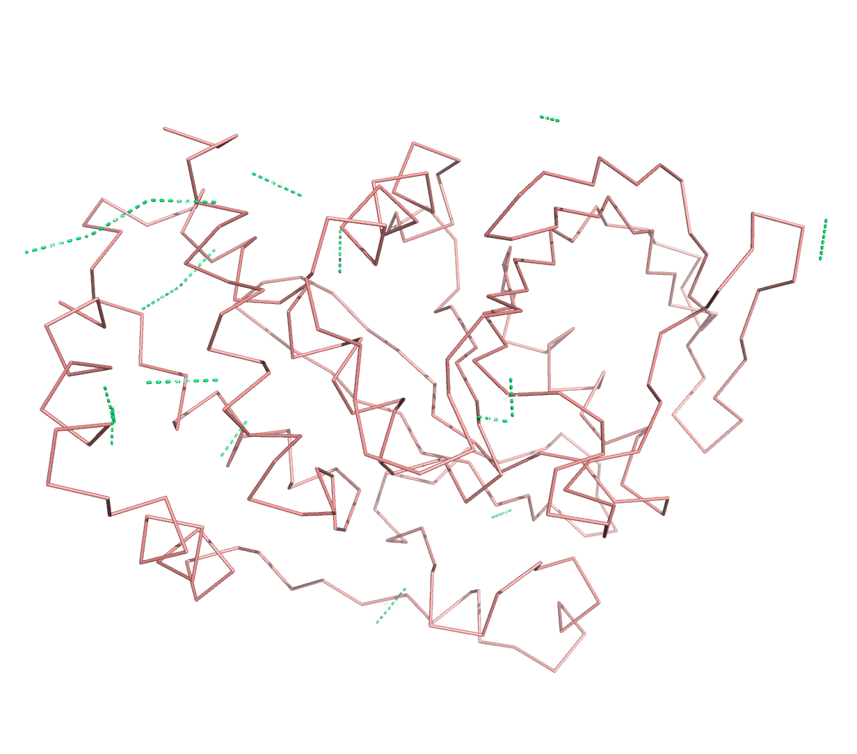 7FRT possible salt-bridge interactions