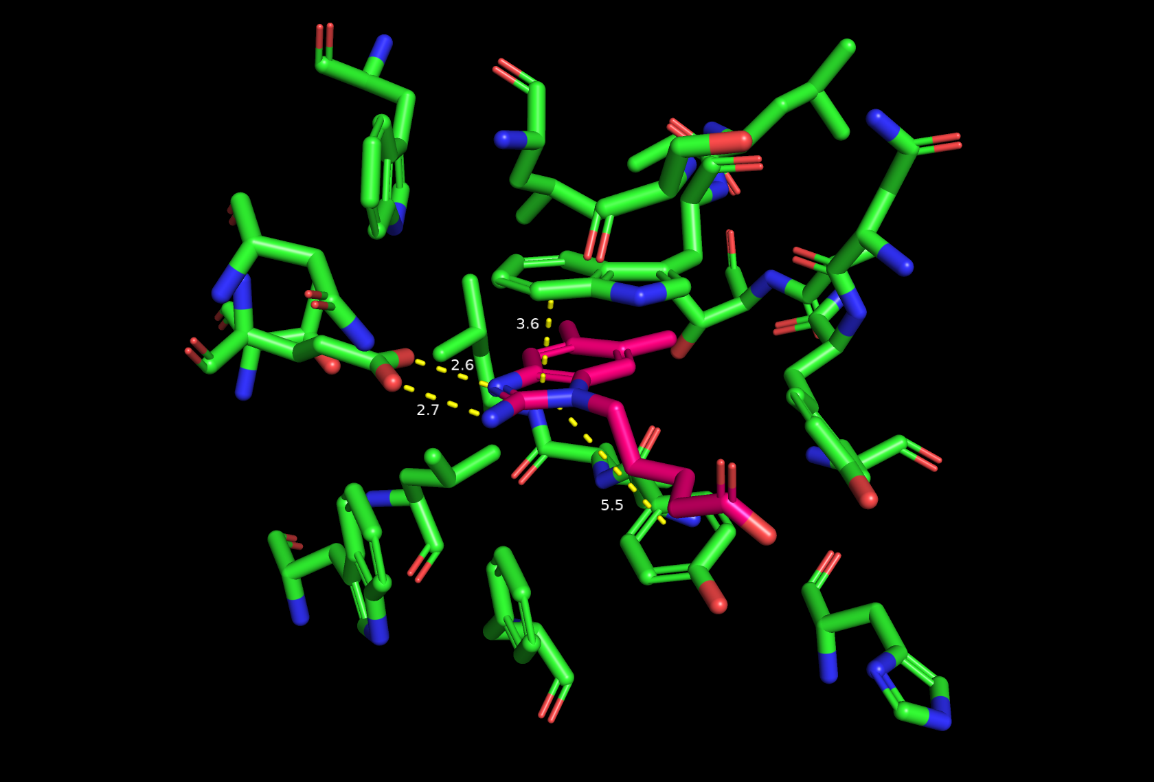 scene in pymol