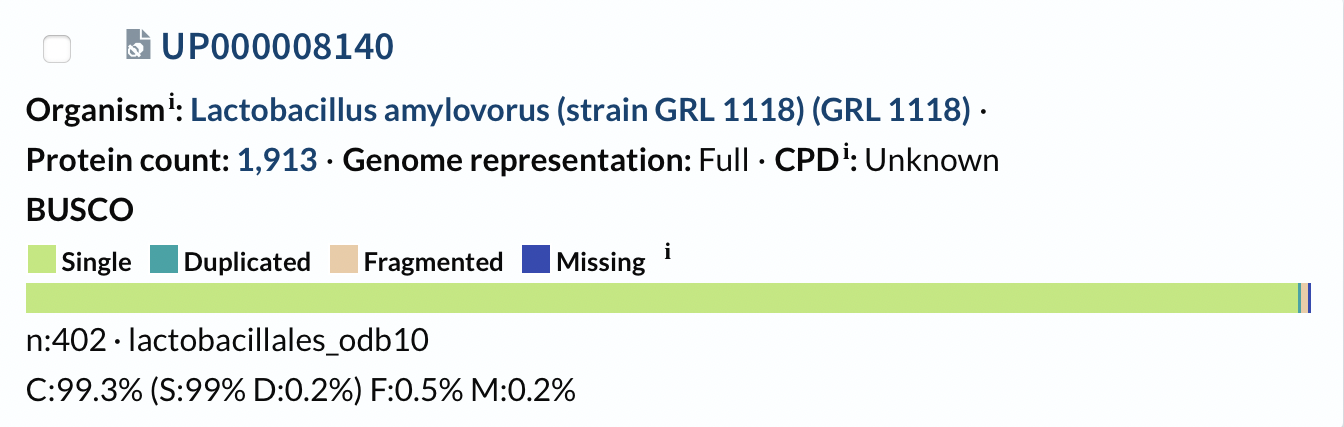 Протеом Lactobacillus amylovorus GRL1118