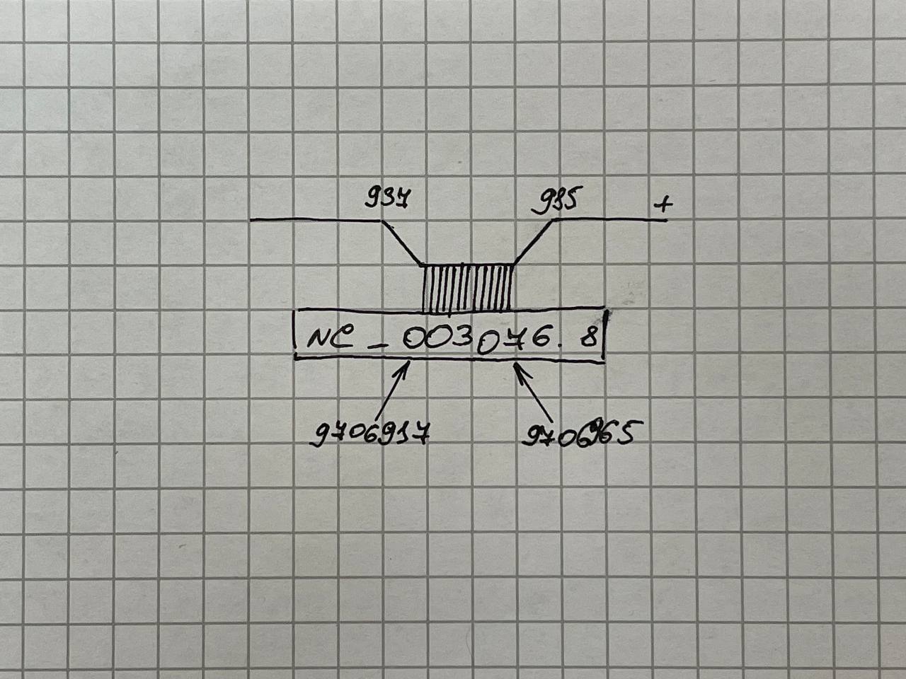 Схема выравнивания для геномного фрагмента NC_003076.8