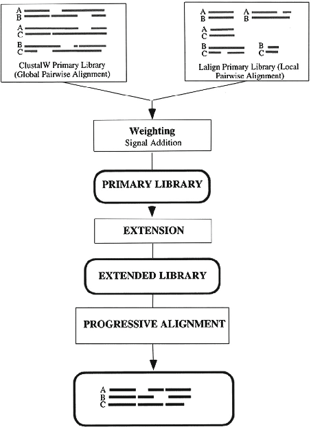 TCOFFEE algorithm