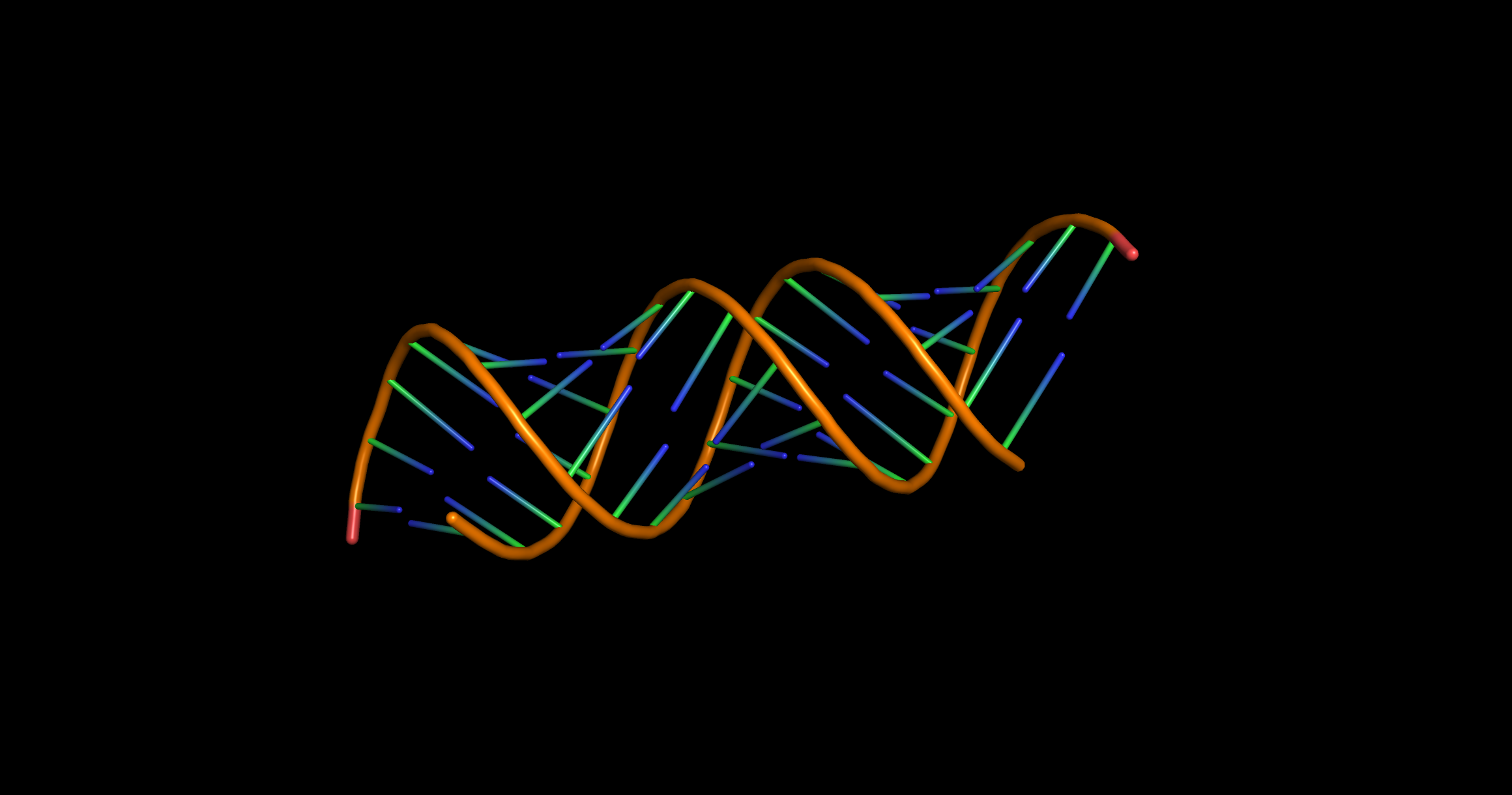 идеализированная a-днк
