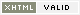 Valid XHTML