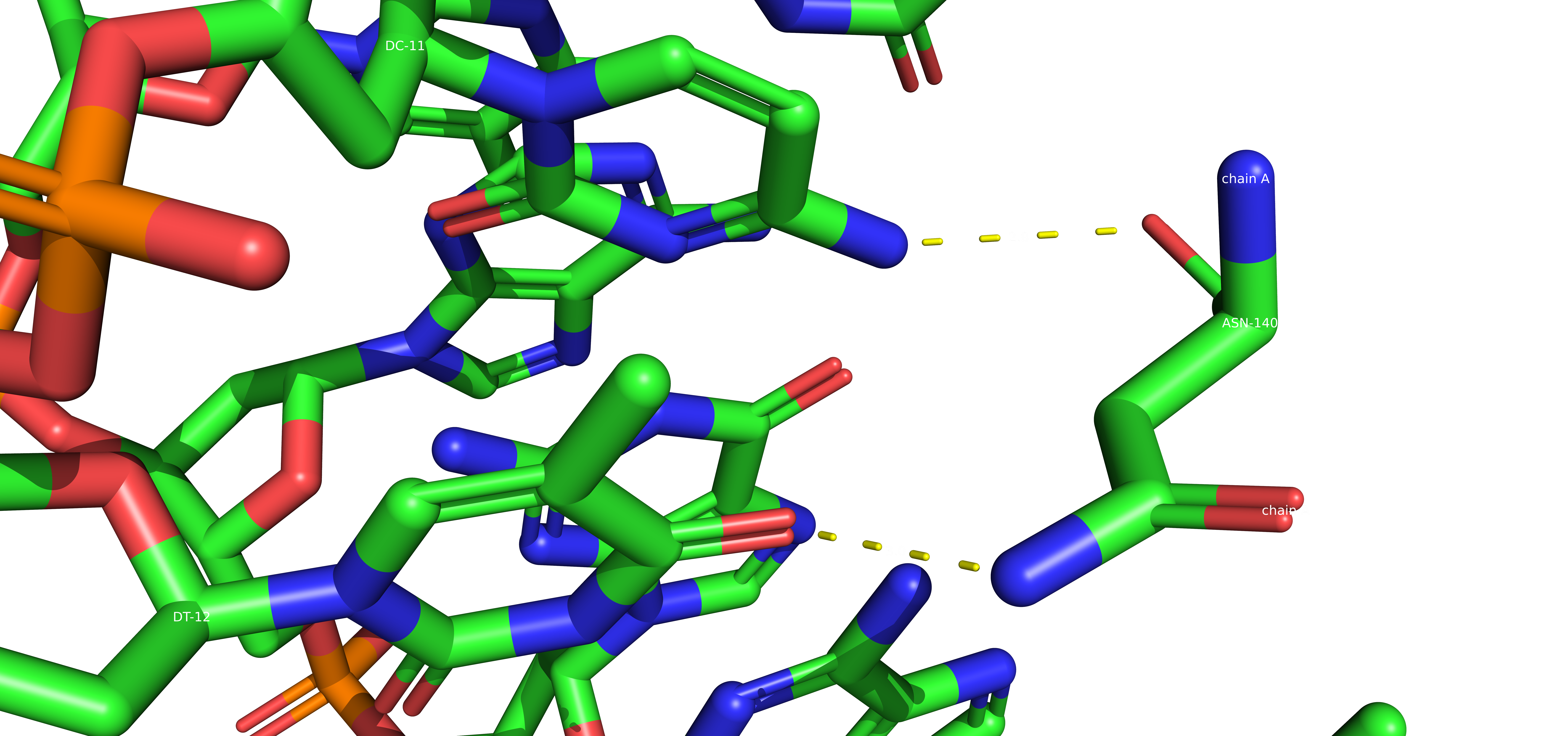 Aспарагин 140, цепь А