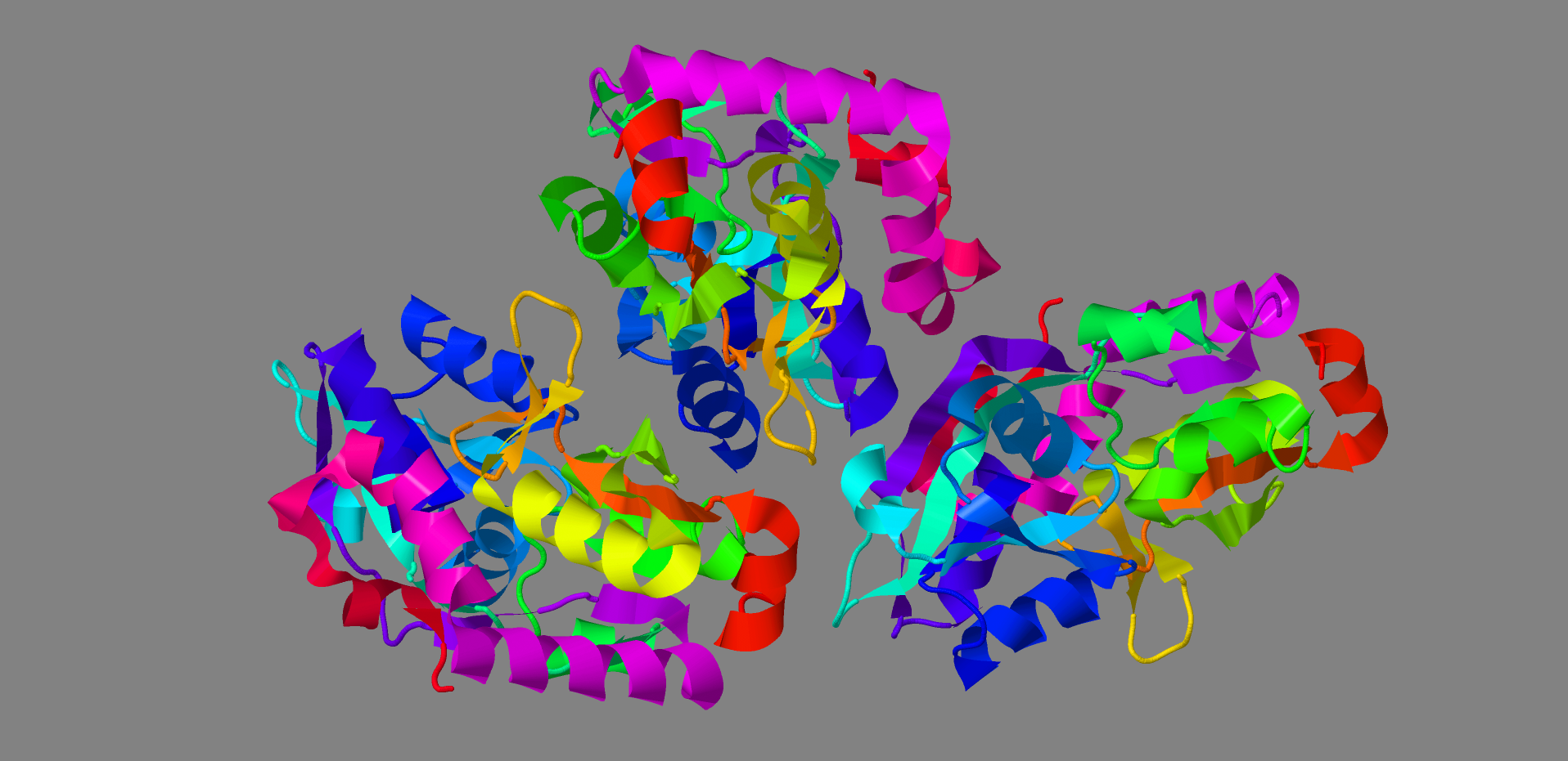 Пространственная структура молекулы белка